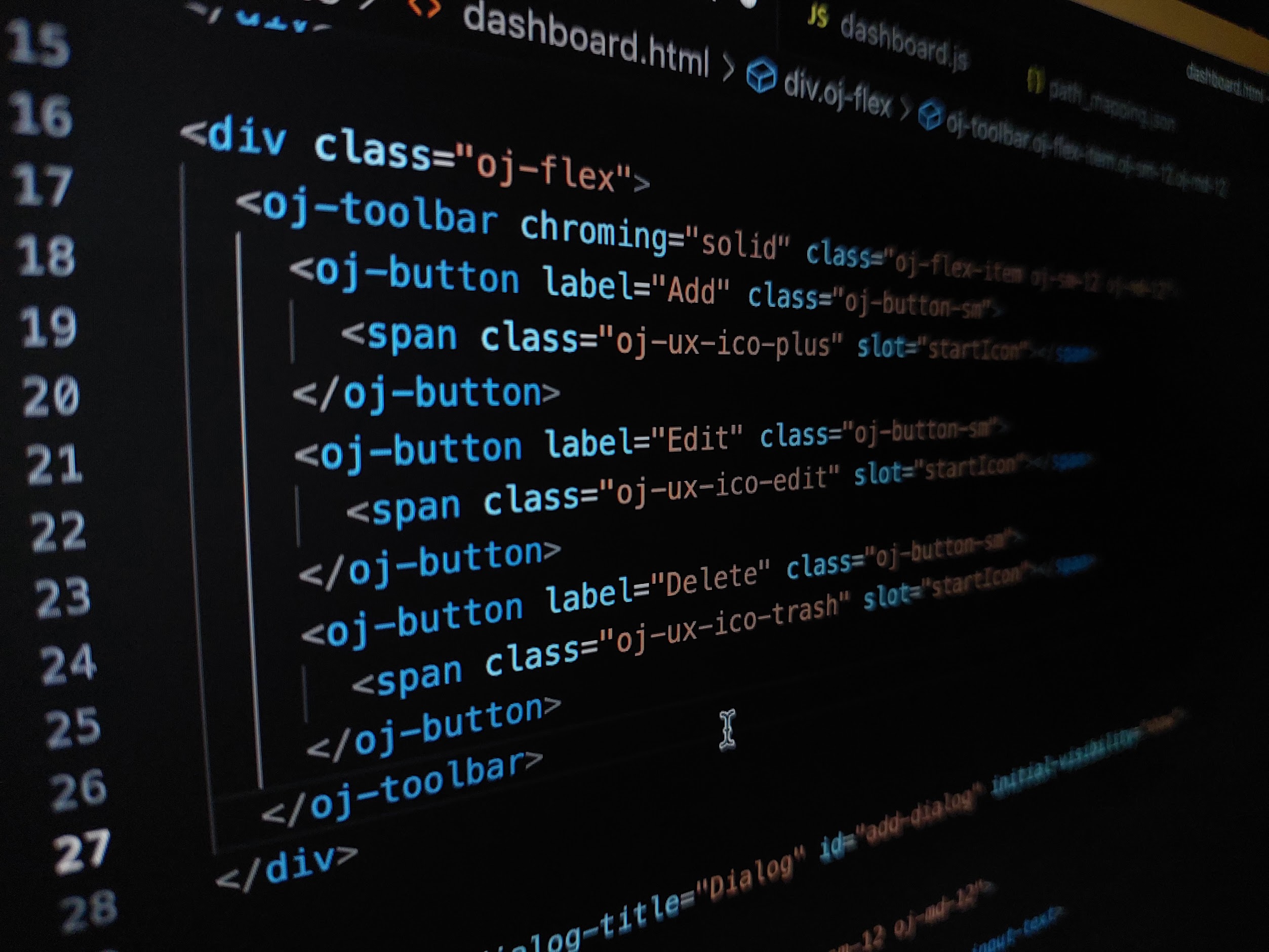 Commonly used Buttons in VBCS